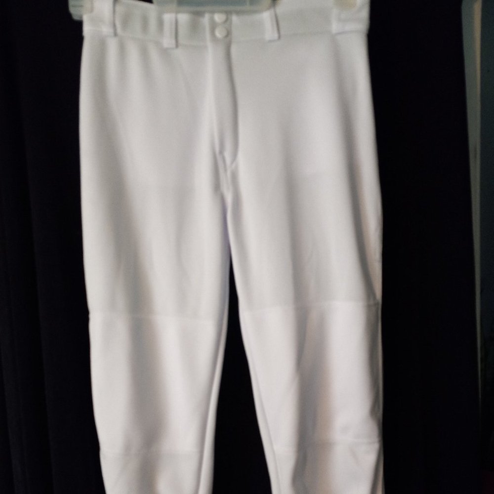 franklins boys white baseball pant size 14-16 y xL